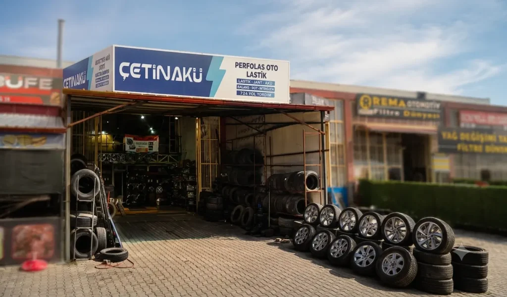 Perfolas Oto Lastik Konya şubesi.