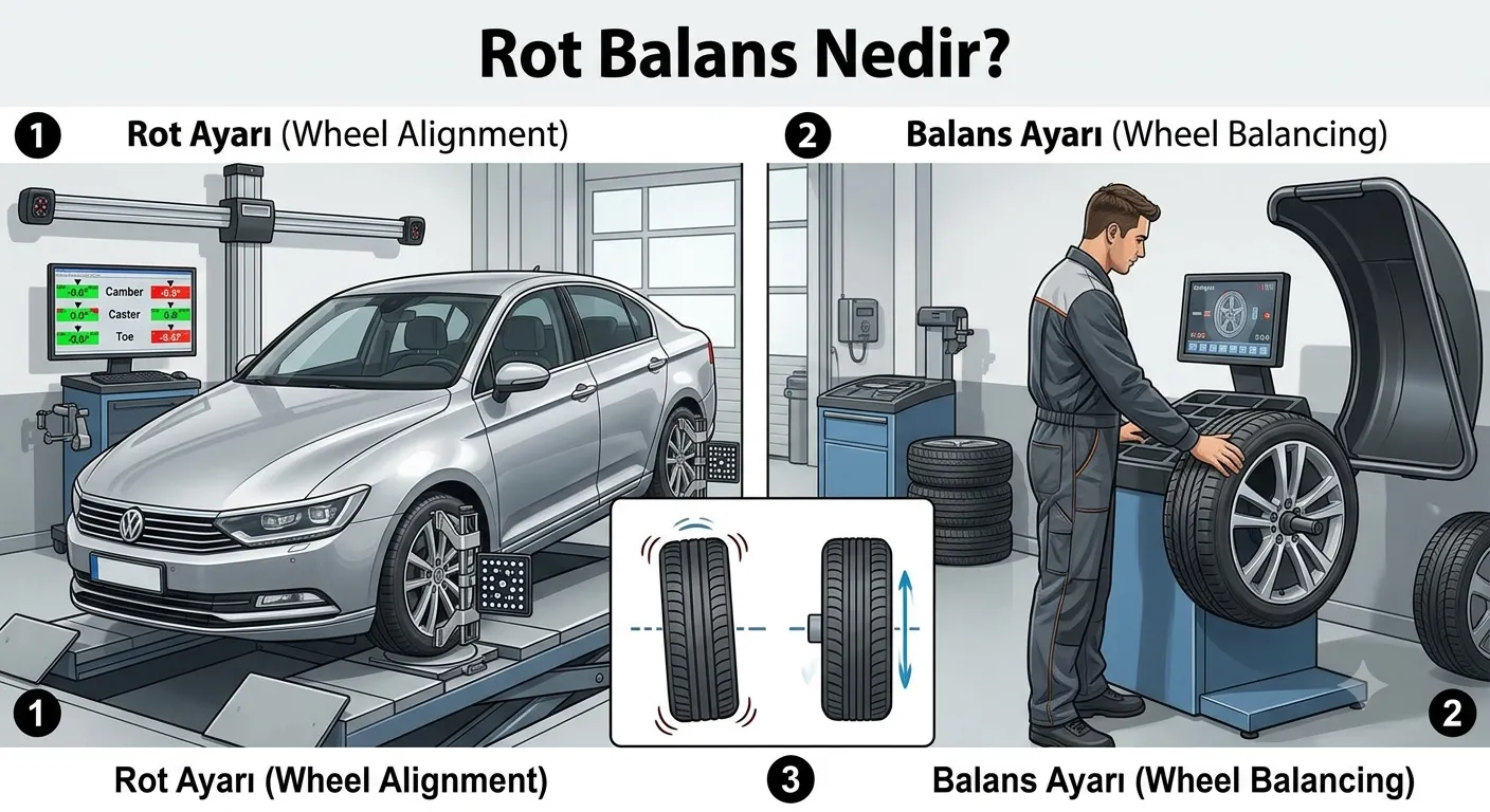 Konya rot balans ayarı.